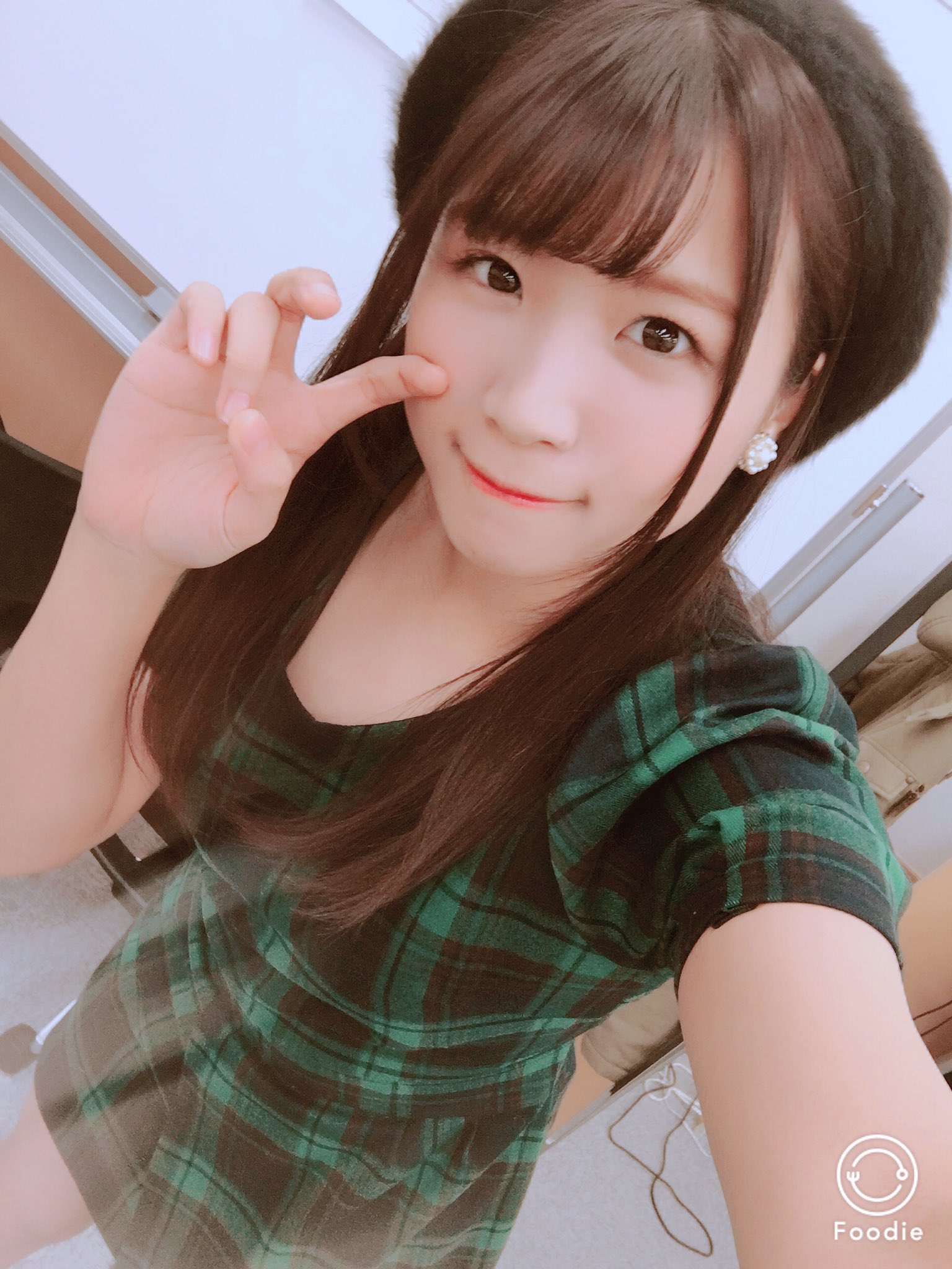 広瀬ゆうき お昼のチアフルーツのイベント 緑川末那はテラグリーン 緑担当 ということで 緑の服を選びましたー 緑はめったに着ないから 選ぶのに時間がかかったなあ 緑着れてうれしかったです チアフルーツ T Co Akitnygbww Twitter