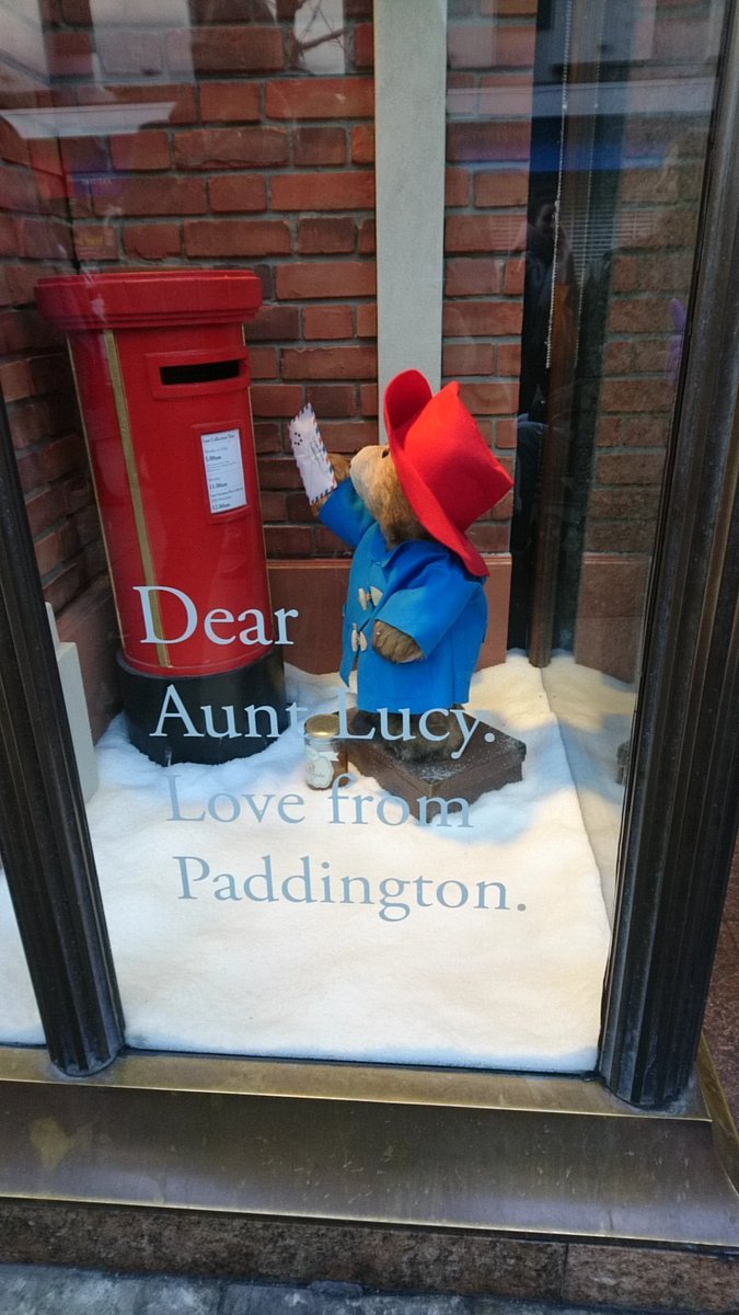 kj_snr's tweet image. I found Paddington! 😁 #KJOnTour