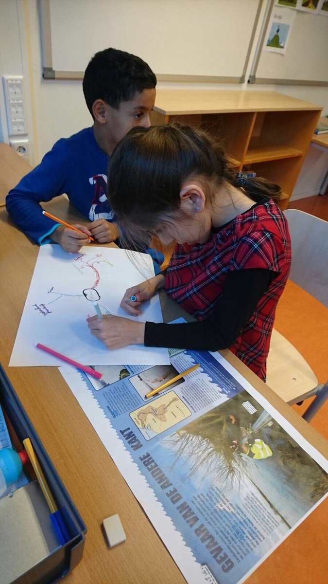 lukasschooladam's tweet photo. In de schakelklas maken wij mindmaps over "De dreiging van het water" #samenwerken #projectmatigwerken #groepen6 @leanne_aurik https://t.co/Rx1R1RLVqU