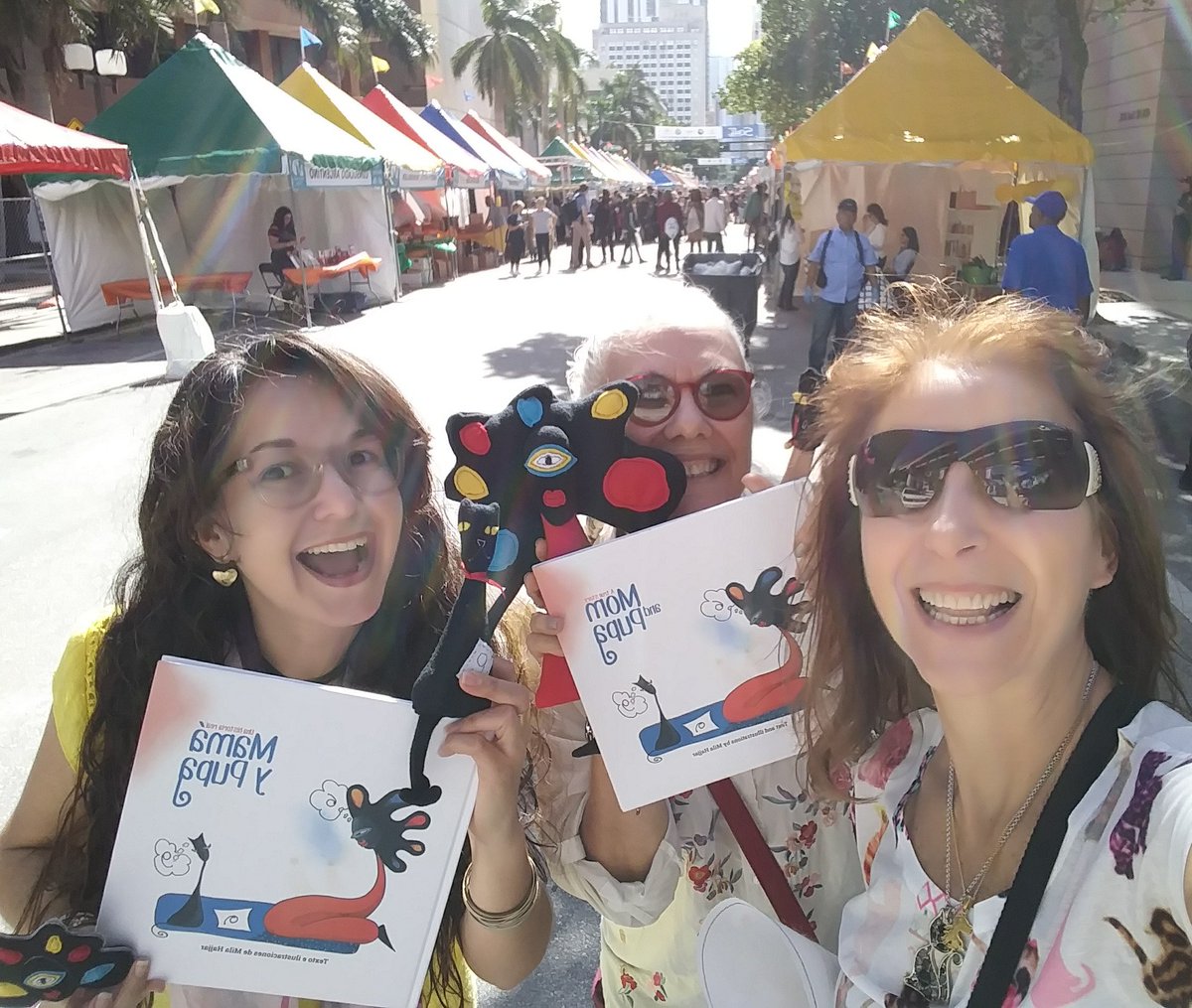 #momandpupa #feriadellibro # mamàypupa #MiamiBookFair2017