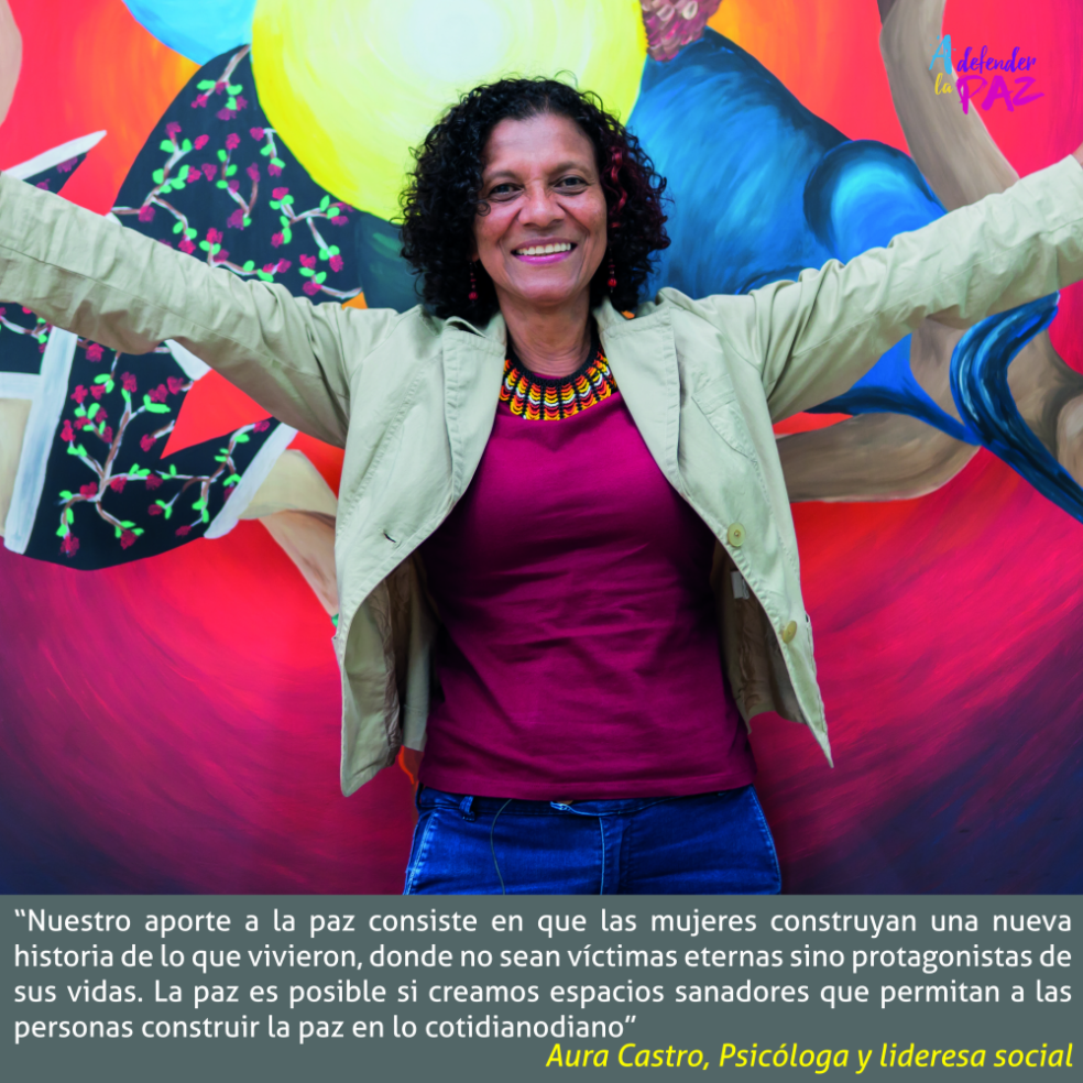EEColombia2020's tweet photo. Las mujeres que llaman ¡A defender la paz!. @Cumbremujeres https://t.co/Gc7KtkYRLi https://t.co/neDo3KpdKx