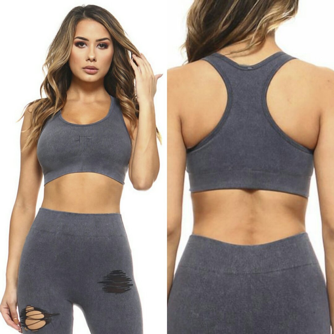 DesirableFashio's tweet photo. Distressed Vintage Washed Bra Top$15.95 #activewear #yogawear #yoga #fitness #Apparel #fitnessapparel #shopsmall #ShopMyCloset #fitnesswear https://t.co/ZZKQknhiLW