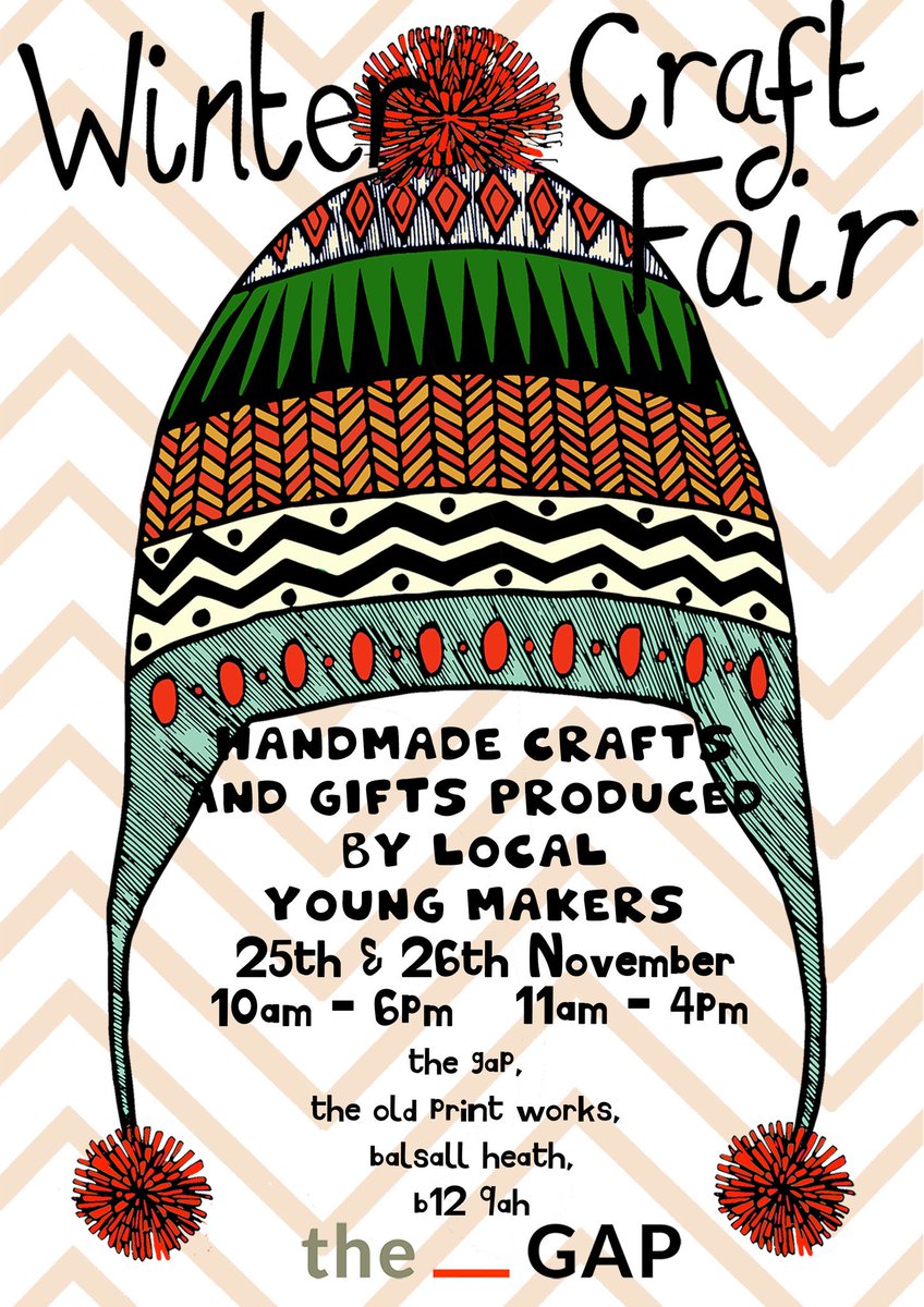 The____GAP's tweet photo. Next weekend! Stock up on xmas gifts whilst supporting local young makers. Come on down&amp; get in the seasonal spirit! https://t.co/UiaCo2waKv https://t.co/CV9P1VsH4g
