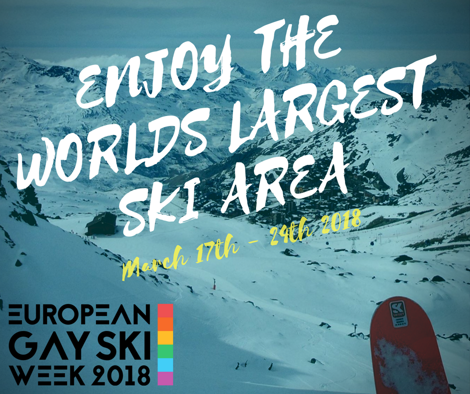 Gay_Ski_Week's tweet photo. 600 kms of interconnected slopes! #EGSW2018 #EuropeanGaySkiWeek #GaySkiWeek #GayTravel #Gay #GaySnowboard #LesMenuires #LMTours #Les3Vallees https://t.co/qEhuAHGvlL