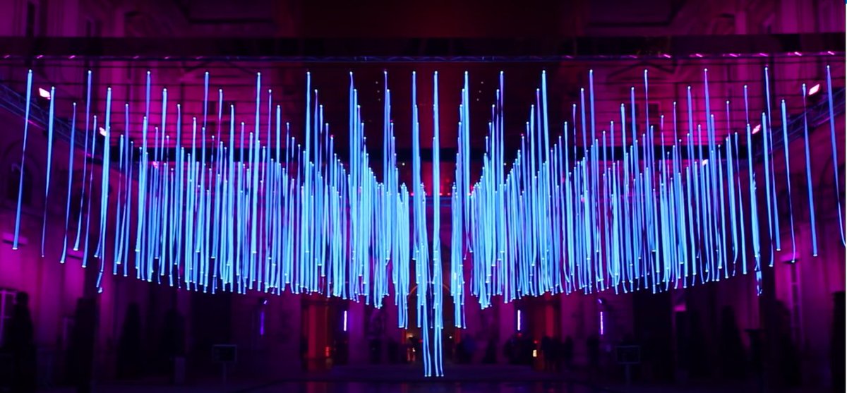 brochiertech's tweet photo. La Fête des Lumières 2017 #FDL2017 approche ! Retour sur la contribution de @brochiertech à l’œuvre #Platonium pour la #FDL2016 : des centaines de tissus lumineux #Lightex, animés par le vent... Une production @CNRS_dr07 @fetelumieres à retrouver ici : https://t.co/jBSiFMGW2k https://t.co/etH6EEbzfq