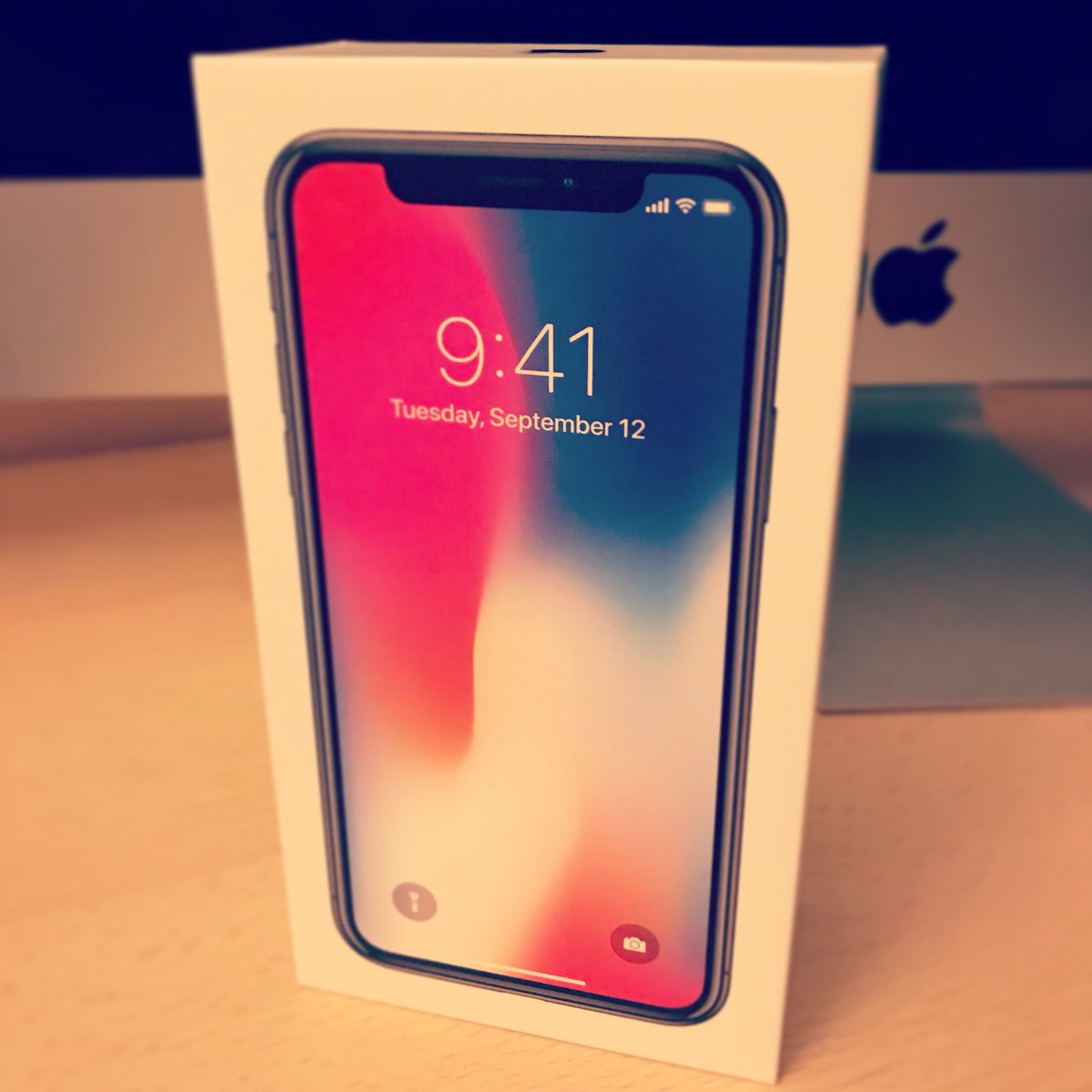 Thomas_Adler's tweet photo. The X is here ❤️ #iPhoneX #appleiphone #iphone https://t.co/oVd0ULcPRS