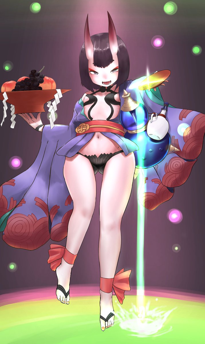 FGO始めたので、酒呑ちゃん描きました 