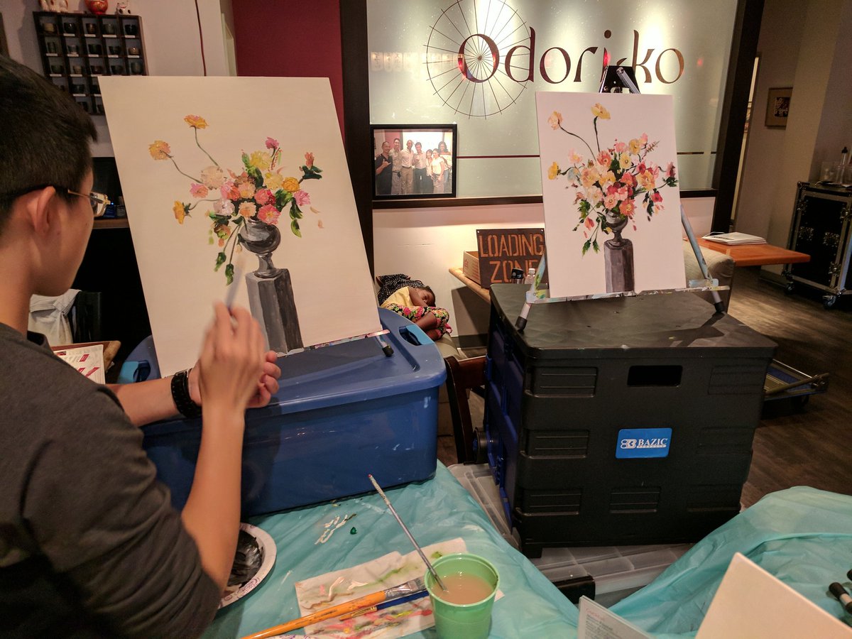LoadingZoneArts's tweet photo. From our #PaintParty today !!
It was so much fun. We'll be taking a break for December, but come sign up for our January classes!!

#loadingzonearts https://t.co/YXSsIbRF8q