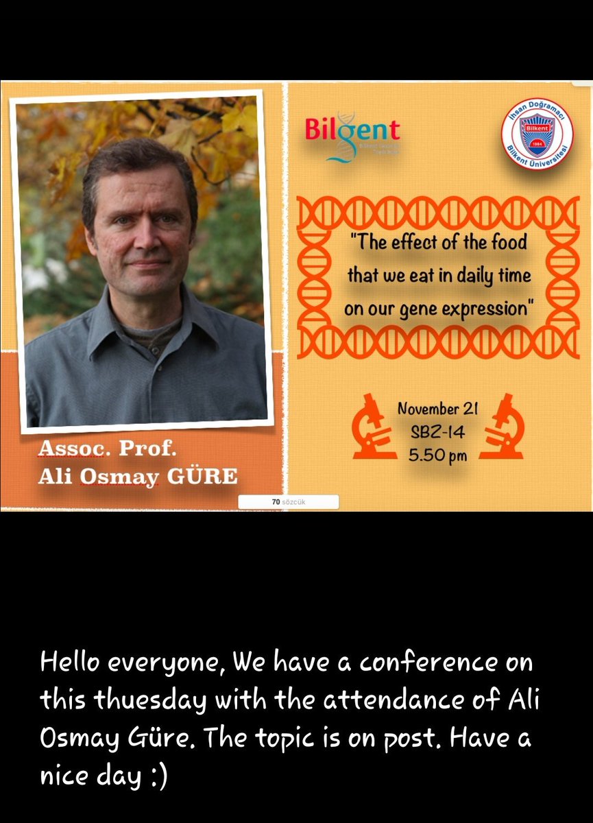 BilGent (@bilkentgenetics) on Twitter photo 