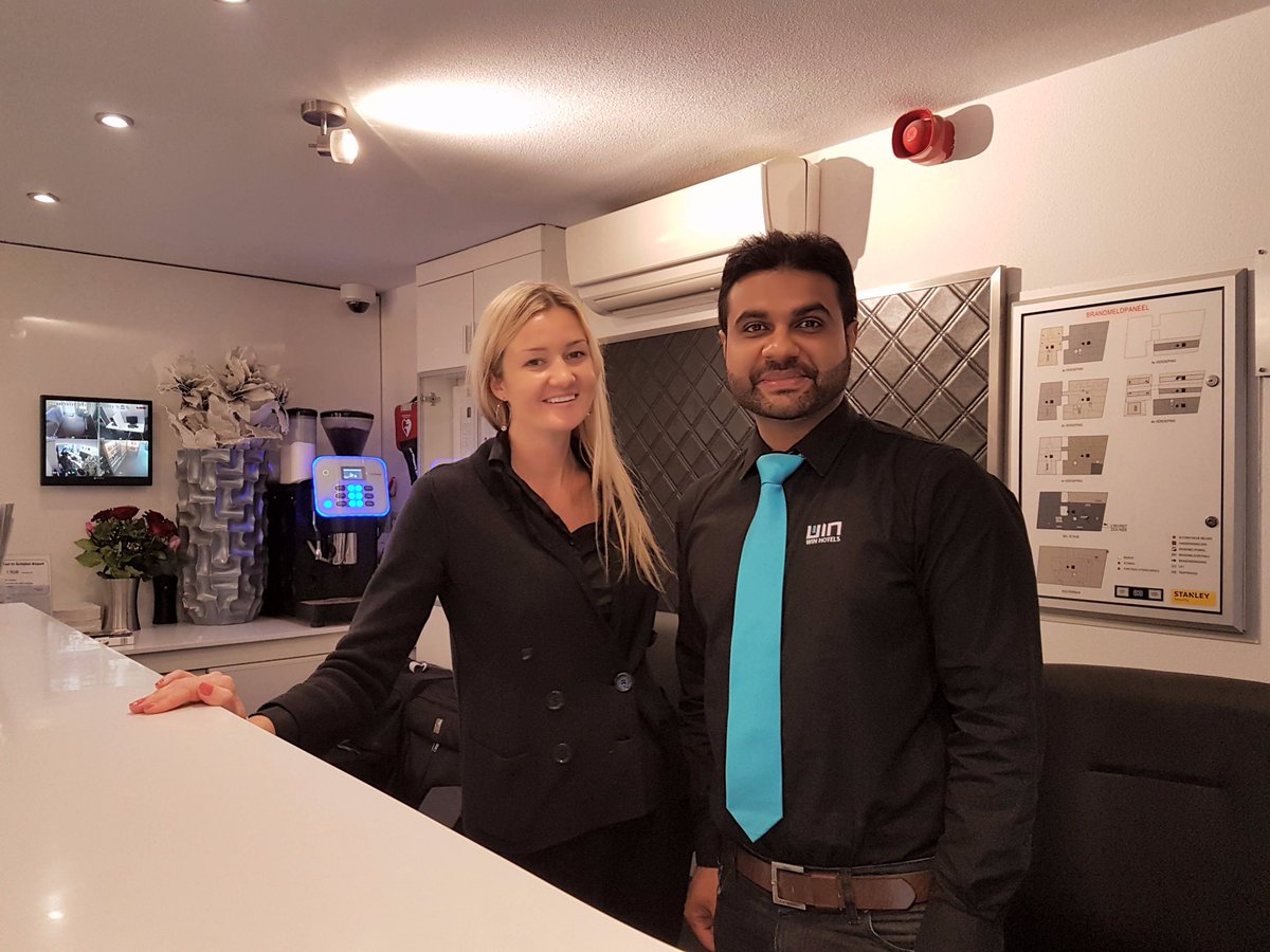 HotelCCAms's tweet photo. Meet Marta and Fazal, our two lovely and friendly staffs looking forward to welcoming you with a smile #Hotelcc #Travelamsterdam #Happyvacation https://t.co/W25zx23GY4