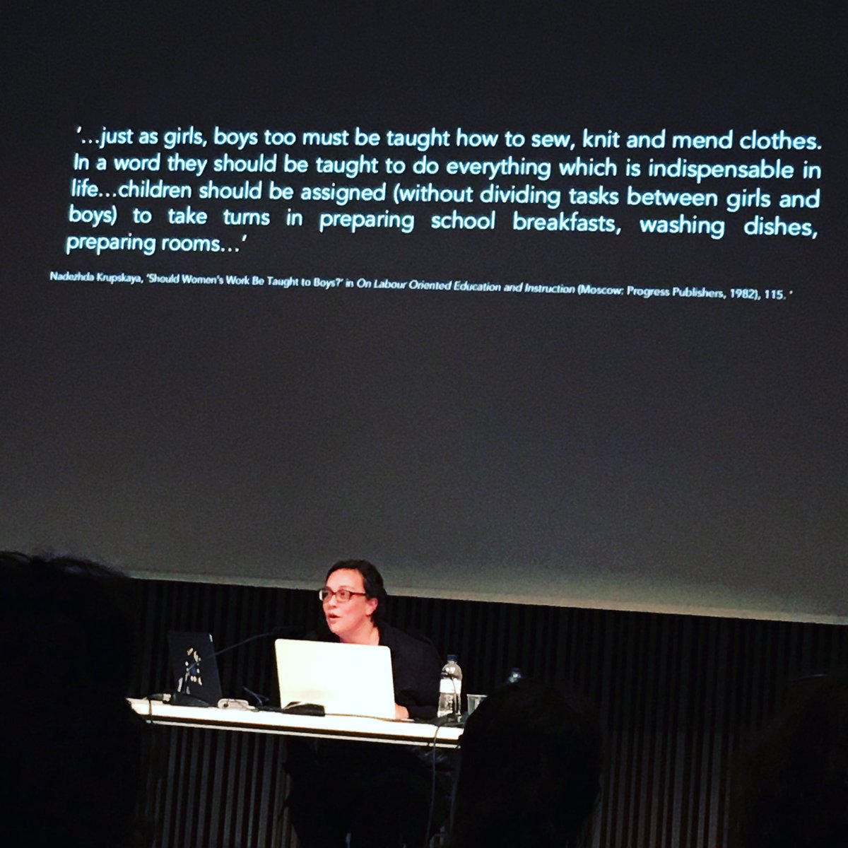 Eva_Rowson's tweet photo. The amazing 🙌 Janna Graham 🙌 @MACBA_Barcelona on creating infrastructures of the possible and changing the conditions of the rooms we find ourselves in 🙏 #lamusea #areweworking? #barproject #barcelona https://t.co/Dl7uY8J8Uy