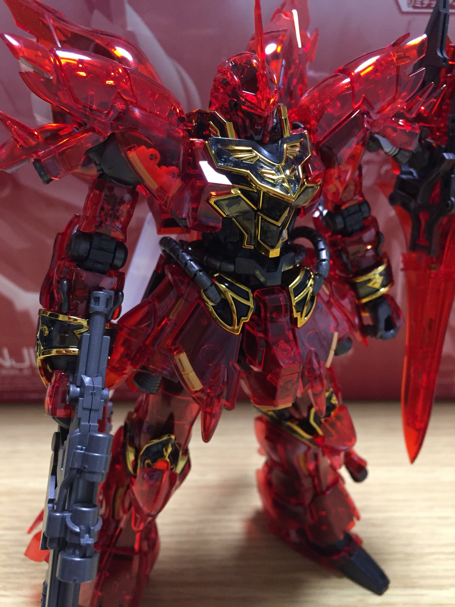 人気ブランド RG シナンジュ クリアカラー チタニウムフィニッシュ 2個