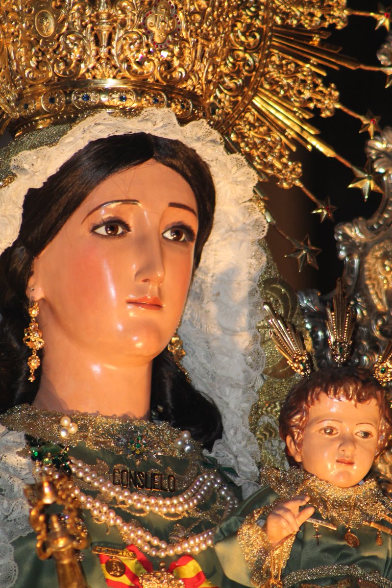 GJConsuelo's tweet photo. Bendita sea tu Pureza
y eternamente lo sea
pues todo un Dios se recrea
en tan graciosa belleza,
a ti celestial Princesa
yo te ofrezco en este día
alma, vida y corazón
miramé con compasión
no me dejes Madre mía
Pura y Limpia Concepción.

#MadreDelConsuelo  📷 M Ramón Pérez https://t.co/9G171jj5Gw