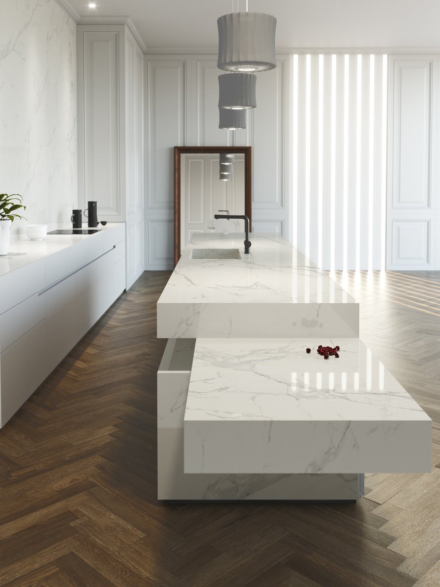 CosentinoUK's tweet photo. Our new #Dekton Xgloss Natura is ideal for creating elegant, contemporary spaces, offering a brilliant mirror-like shine https://t.co/rmfbnmwWcE