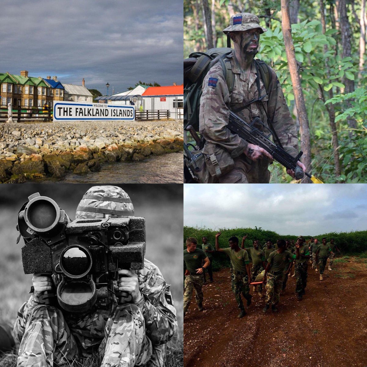 We are in Thailand, Falklands, Somalia and training in England. Busy times for the <a href="/irish_guards/">Irish Guards</a> ☘️💂🏻 <a href="/BritishArmy/">British Army 🇬🇧</a> <a href="/ArmyInLondon/">The Army in London</a> @38IrishBrigade