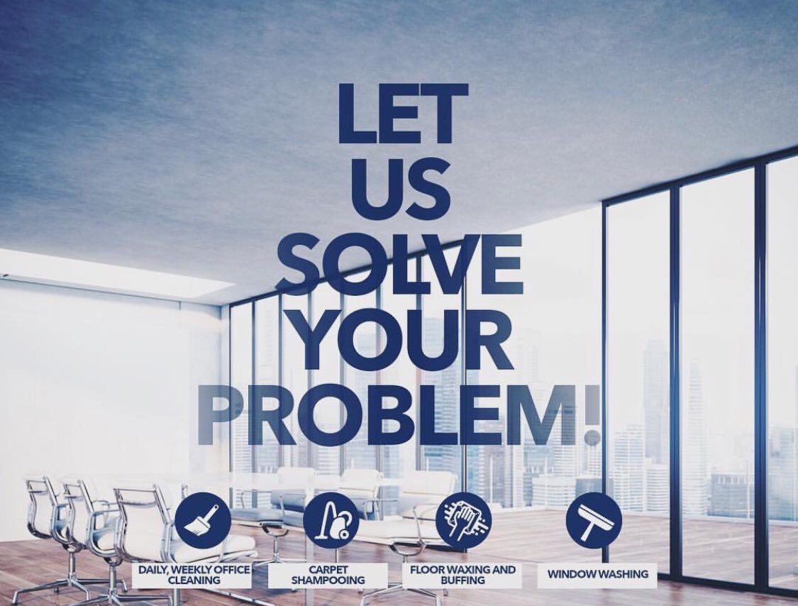 LeedsClean's tweet image. Clean Genie is a privately owned specialist commercial cleaning company, specifically designed to manage your businesses on-going cleaning and maintenance requirements we aim to provide the highest standards across the UK.

clean-genie-leeds.co.uk
Please like and share