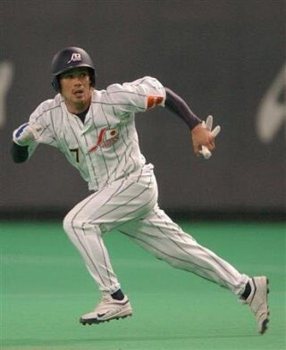 西武の選手が日本代表の背番号7を付けたのは3人。 2003アテネ五輪