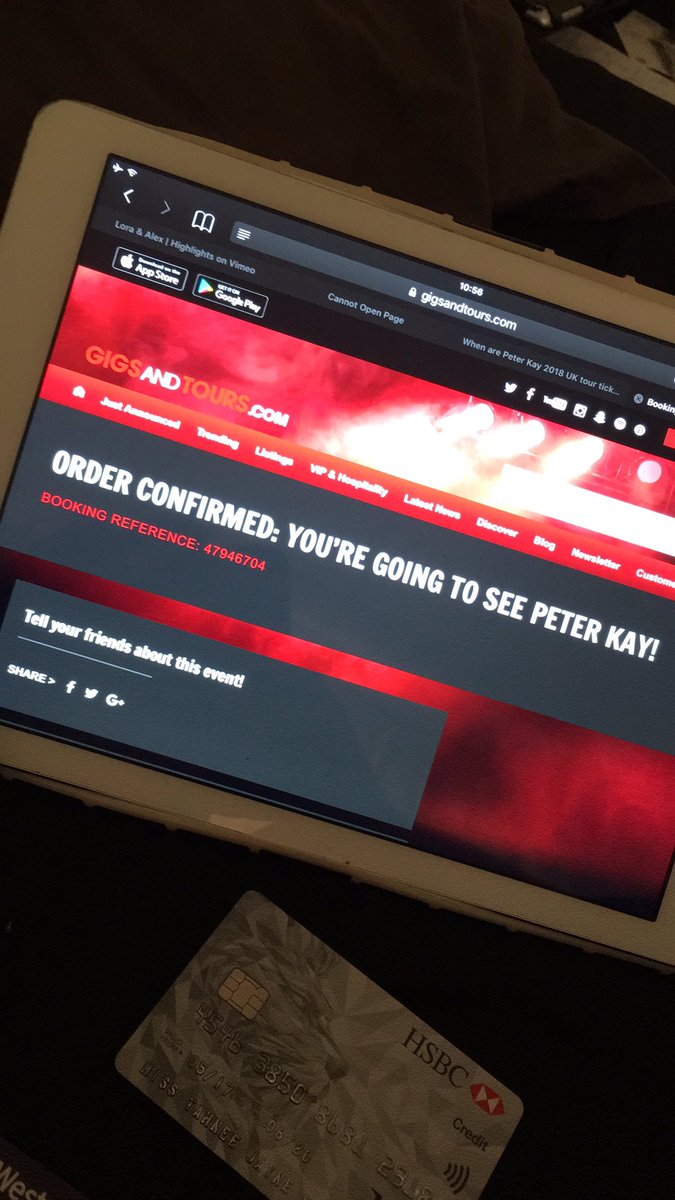 It took me 56 mins but finally got a ticket <a href="/peterkay_co_uk/">Peter Kay</a> 😃😃😃😃😃