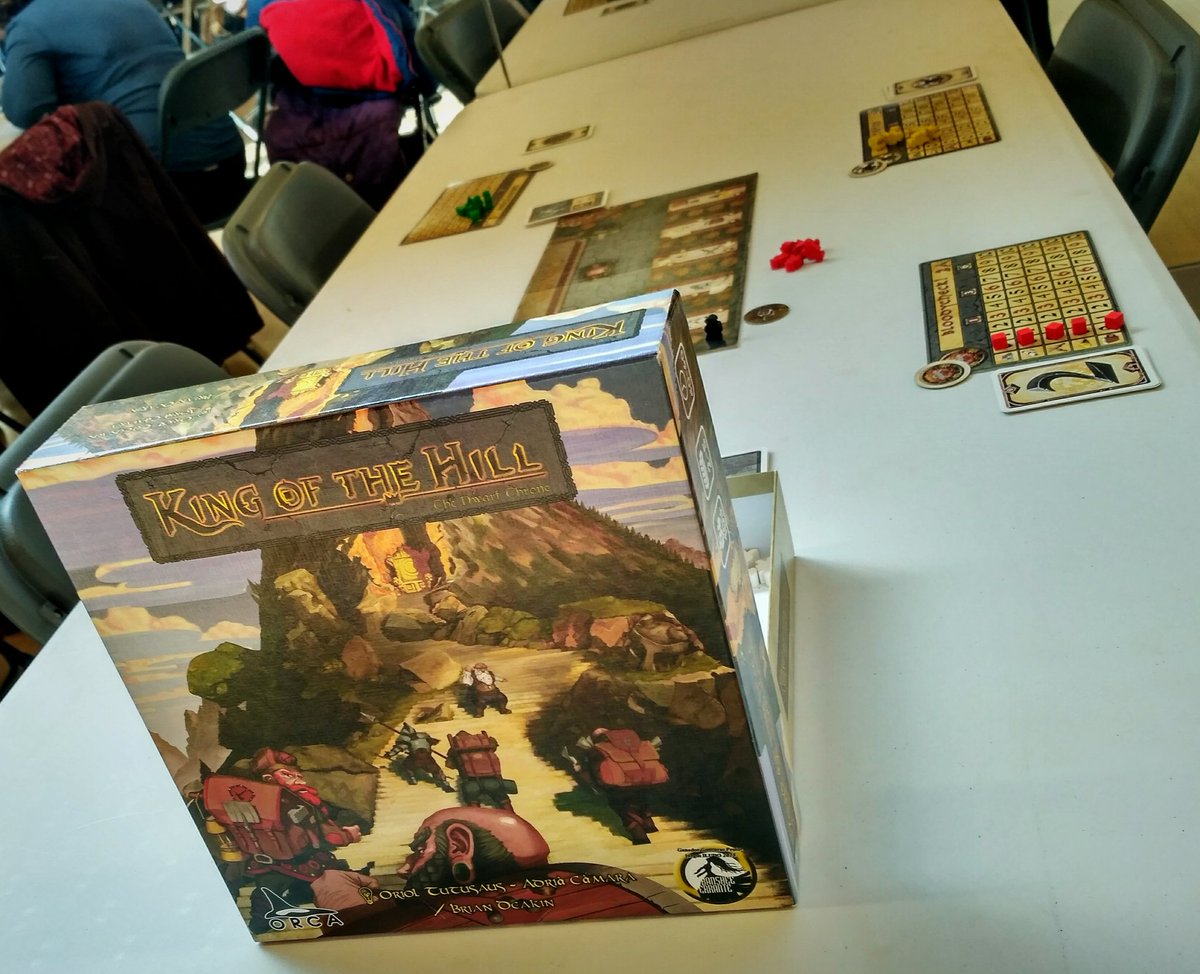 Esta tarde torneo de #kingofthehill en las #iludo2017. Si no sabes jugar, estamos haciendo demos ;) <a href="/orcajocs/">Orca jocs</a> <a href="/BansheeErrante/">CdR Banshee Errante</a>