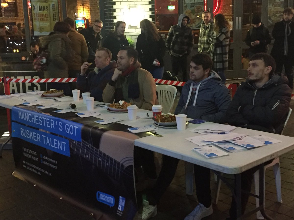 ThisIsSurvivors's tweet image. Manchester HAS #BuskerTalent here at @The_Printworks for our #1in6 #IMD2017 event