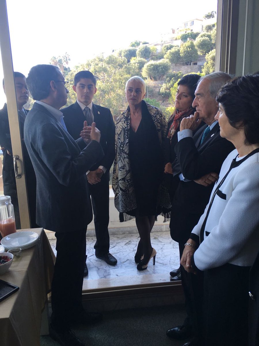 A_MontielSt's tweet photo. El día de ayer una grata experiencia, recibimos al embajador @JMGomezRobledo embajador de México en Francia, un honor haberlo tenido en la casa de la Fundación Turquois. https://t.co/ODGvWwH4AU