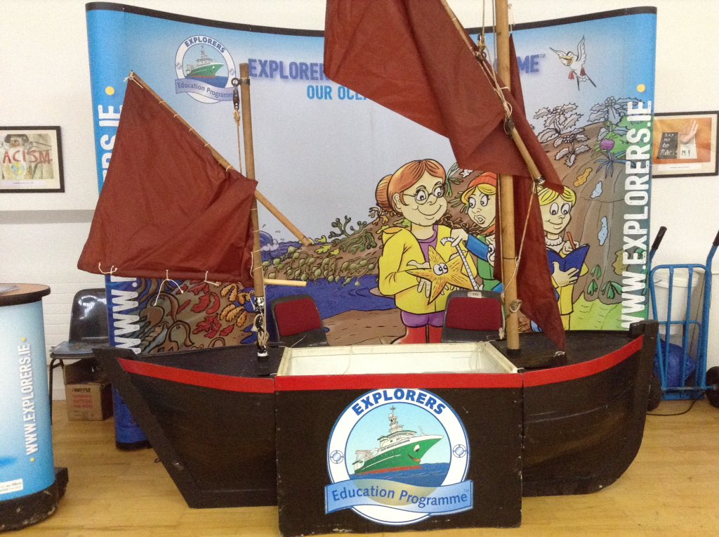 explorersedu's tweet photo. All set up and ready to go at The Mayo Science and Technology Festival in GMIT Castlebar! Pop in to our team and say hello! #ScienceWeek #MayoScienceFest https://t.co/KEx9JEgZTV