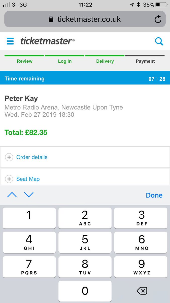 BrookeWalker9's tweet photo. @TicketmasterUK so annoying. https://t.co/KH98Fu9eQO
