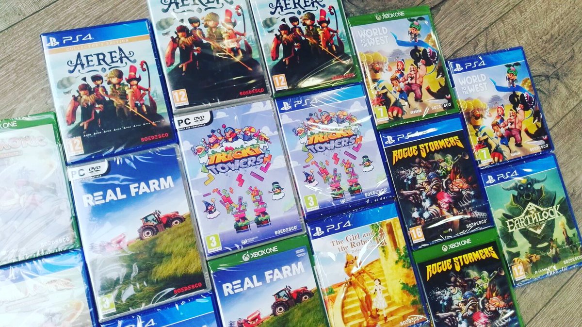 SOEDESCO's tweet photo. We've added #TrickyTowers to our #collection this Friday! Did you add it to yours? Show it! #game #gaming #games #indiegame #indiedev #collector #betterinbox https://t.co/Twm1biJ5yK https://t.co/wMsACFmDMU