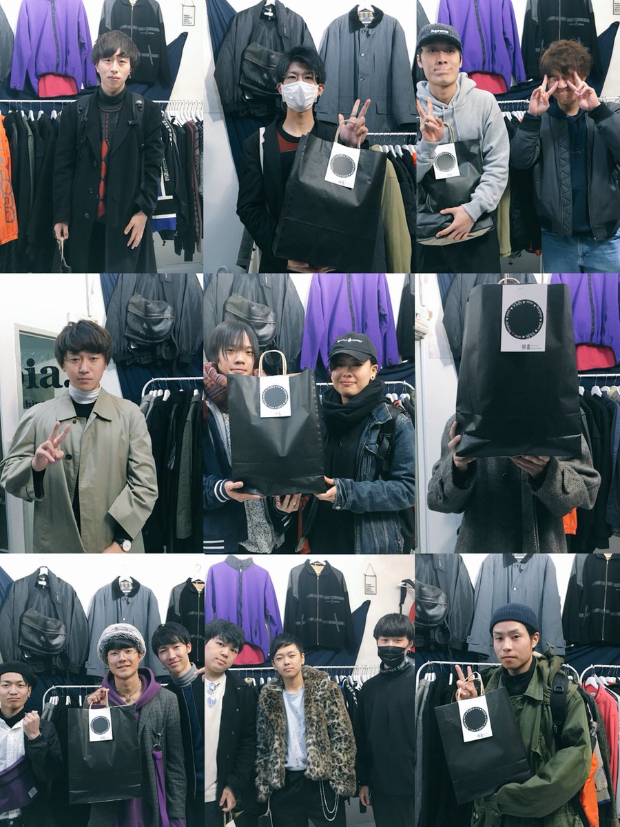 土日のお客様スナップ

ブランド大量入荷もあり、いつもより来てくれた人多かった気がします！ありがとうございました！

余談ですが、12月から店頭の回数がかなり減るかもなので、今月の22.23.26.27.30のどこかで喋りに来てくれたら嬉しいです😌