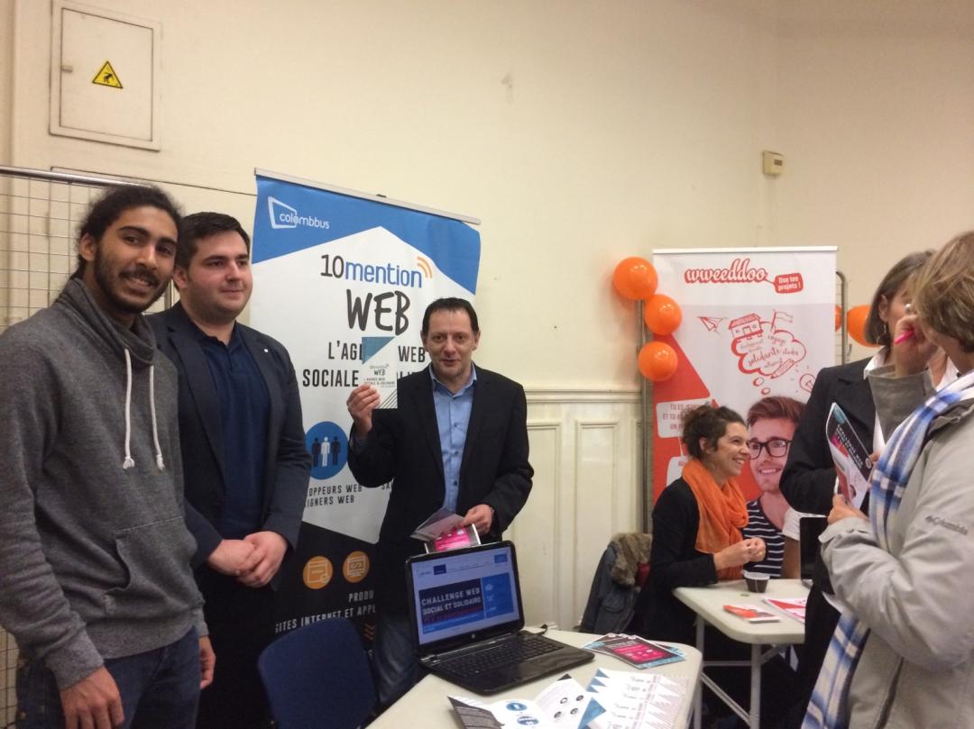 Othmane_Khaoua's tweet photo. [#Ess #Socinn​ #Socent #CollTerr #DemocratieLocale]
Beau succès du #ForumEss2017 @Ville_de_Sceaux.
Grand merci aux exposants, pitcheurs d'initiatives innovantes, intervenants de la table ronde “ L'#IntelligenceCollective pr co-construire le monde de demain ” &amp; au public present ! https://t.co/SApAjtYrQN