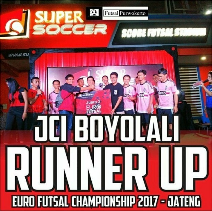Special! 
Di Kilometer ini dengan Skuad hemat , Jadwal padat &amp; recovery minim tak menghalangi ambisi Juventini Kota Susu tampil di partai pamungkas #eurofutsalchampionship2017 

Salute!
<a href="/JCI_Boyolali/">Juventini BOYOLALI</a>