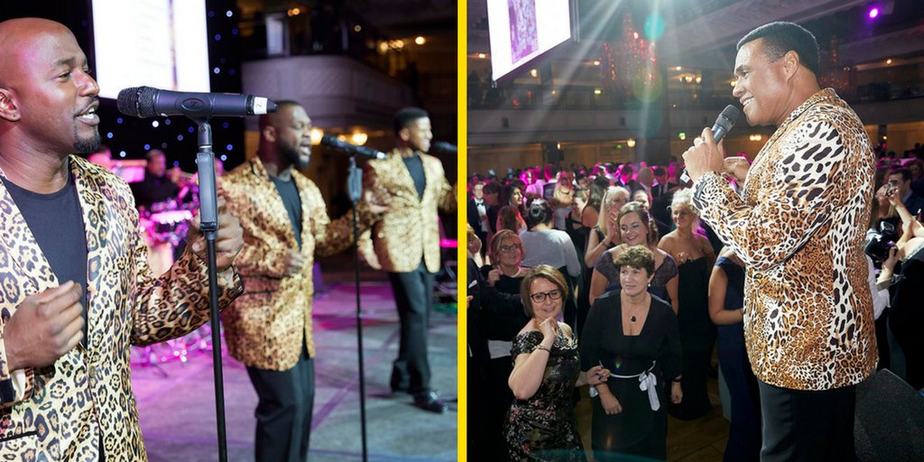 CwC_UK's tweet photo. Thank you to The Drifters who were just amazing, entertaining our #CWCBALL guests on Sat 11th Nov. They had the crowd on their feet, dancing and singing along to some classic tunes. They embedded memories that can never be lost. https://t.co/IgWo2bdNR6