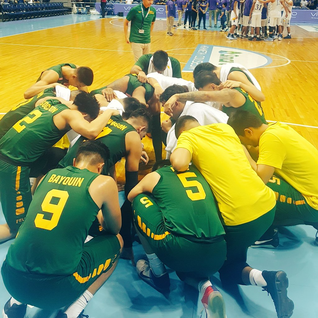 We believe in our #OneBraveTeam,
So should you! 💛💚💛💚

WATCH OUR DO-OR-DIE GAME LIVE ON WEDNESDAY AND SUPPORT OUR TEAM!!! 💛💚💛💚

Congrats ulit. FEU MBT!!!🔰🔰🔰
#FierceTamaraws