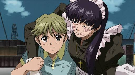 椿 勇花 Sur Twitter ブラックラグーンのガルシアとロベルタ好き ガルシアは伊倉さんでロベルタは富沢さんというサクラ大戦のレニとすみれだ