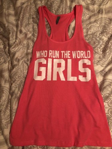 BeyonceTickets_'s tweet photo. #jayz Who Run The World Girls #Beyonce Pink Tank Top Gym https://t.co/v227SBLkQk #BeyDay #rt https://t.co/NKnTX2gNKI