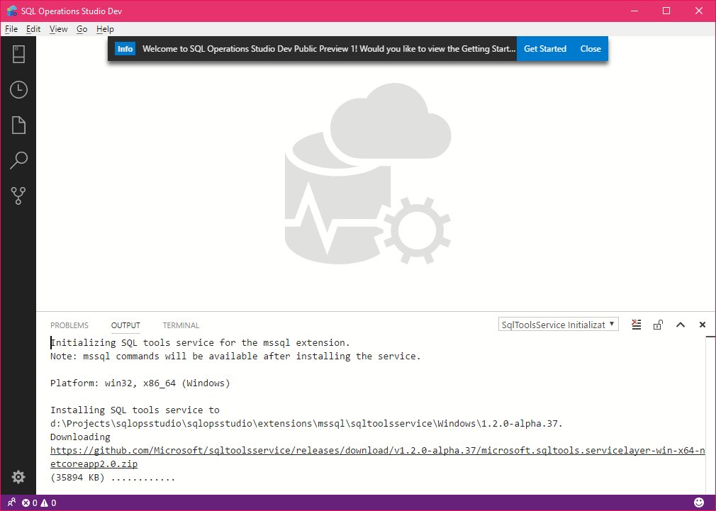 hareshambaliya's tweet image. Finally manage to run #SQLOpsStudio in debug mode for #SQLServer after resolving couple of errors.