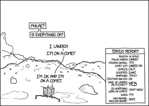 unknownsymmetry's tweet photo. This popped up on my fb this morning.
Can you believe it's three years ago already @ESA_Rosetta . !!!!!!
#69P #philae #rosetta https://t.co/S55MydKxlk