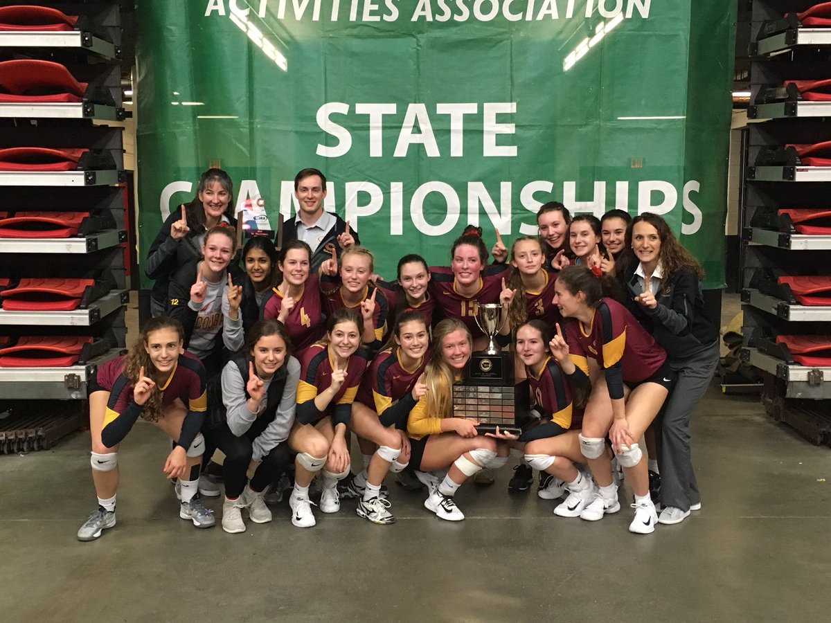 CHSvolleyballl's tweet photo. CAPITAL VOLLEYBALL WINS THE STATE CHAMPIONSHIP!!!!!!❤️💛🏆🏐 #GOCOUGS https://t.co/myoWkv4vpS