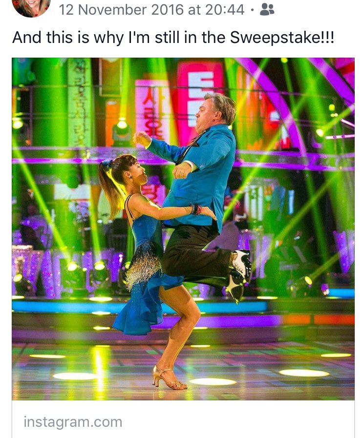 Jackijax235's tweet photo. A year ago! Looking forward to a dance like this @Mrs_katjones  @mrjoemcfadden #strictly https://t.co/1viyhTKeJY