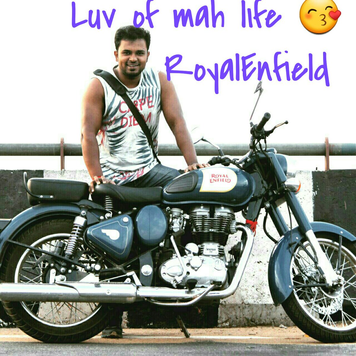 pratik_deep's tweet photo. #king of my own #Kingdom #single #happy #RoyalEnfieldtwins #royalenfield #BulletStrike #BulletClub https://t.co/lHTmAmfReg