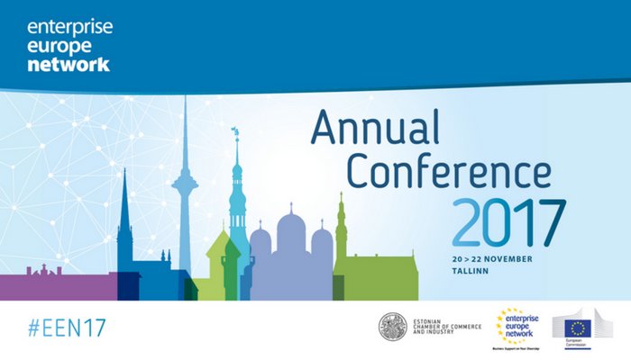 EEN_EU's tweet photo. D -8 to our Annual Conference in Tallinn! It's where 800 Network colleagues from more than 60 countries share and learn from each other to provide even better services to #SMEs. 
#EEN17 #EENCanHelp https://t.co/fyavWInzbO