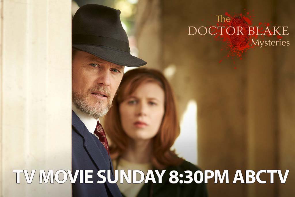 It's finally time! Steel yourselves #Blakearmy! The #DoctorBlakeMysteries TV movie starts in 30 minutes!! 😭😭😭😭👰