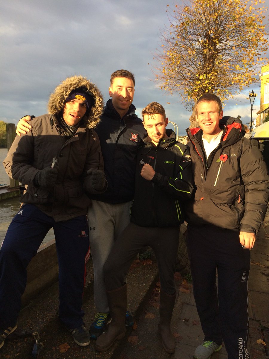 Leander_Club's tweet photo. We’ve arrived! It’s #raceday on the #Tideway and all the boats are rigged and ready for @HOR4s kick off at 10.45 start! Give us a cheer! #fourshead #Hammersmith #gohippos https://t.co/5DjU0FaXxm