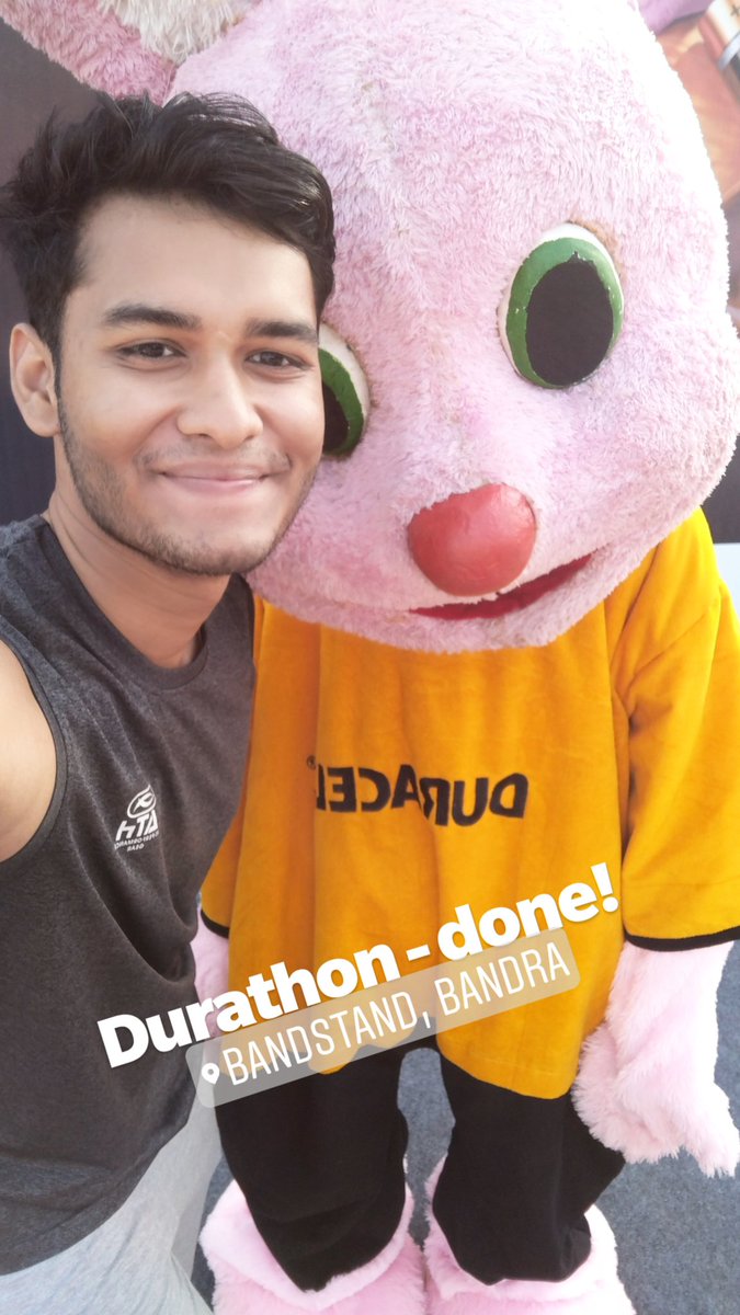 BasicallyRay's tweet photo. Morning was about making @Duracell #Durathon a success. And a hugggeee success it was! 😎 Go team @HKStrategies_IN ! https://t.co/YVueR9cFO9
