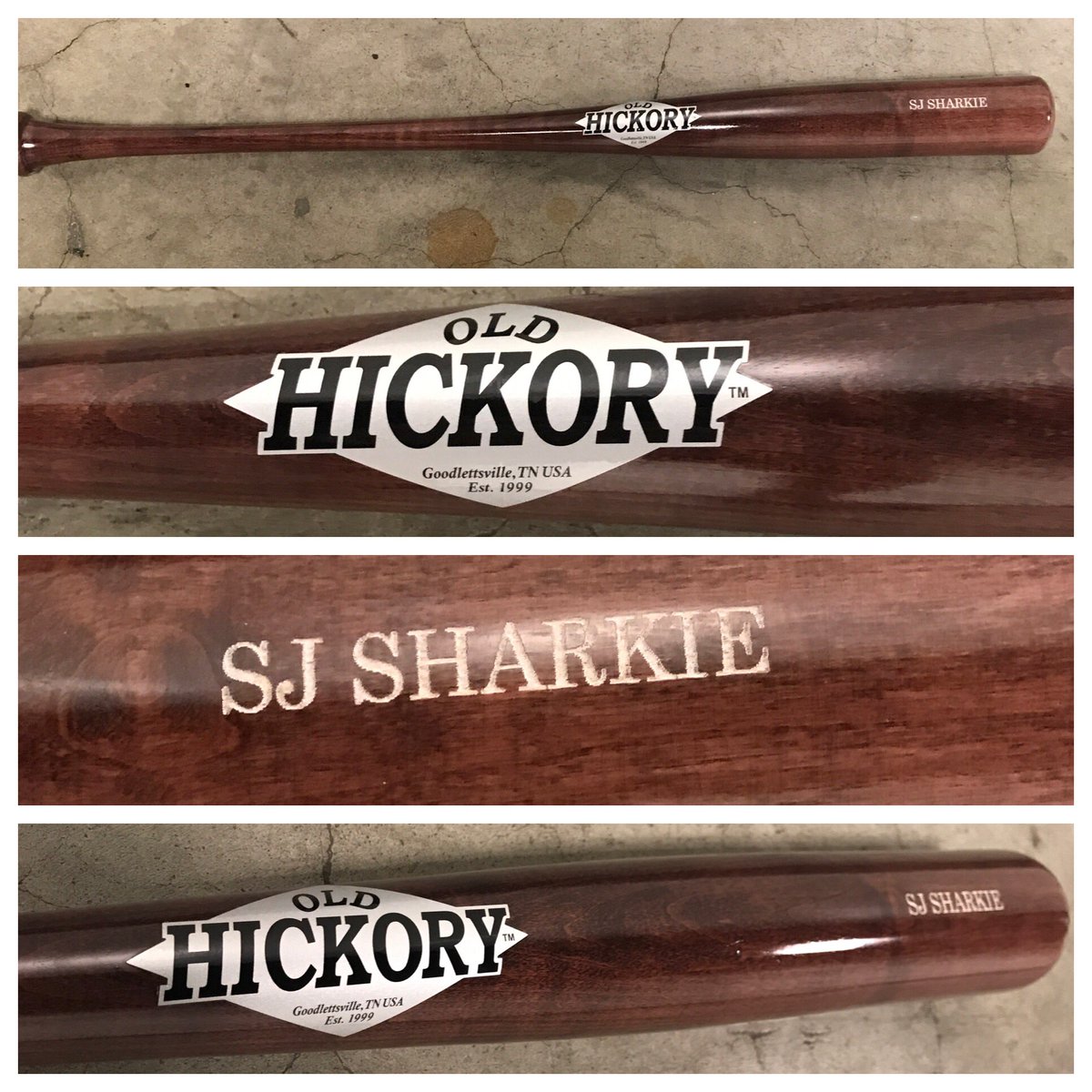 sjsharkie's tweet photo. In the spirit of our friends from the @athletics being here tonight, I'm giving away a custom @sjsharkie @OldHickoryBats - personalized and signed to you! Want a chance to win it, RT this between now and 9pm Sunday. One random winner will be selected and be contacted via DM. https://t.co/0mA1URxyQw