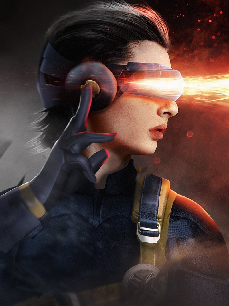 DexertoST's tweet photo. The #StrangerThings cast reimagined as X-Men characters by BossLogic https://t.co/zvlXOl3984