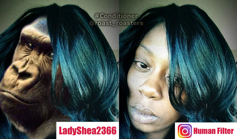 roast_roasters's tweet photo. #UseWhatUgot #GetWhatUwant
#LadyShea = #GorillaShit #GorillaInTheFace
#IGfilter #GorillaFace #NewSponsor
#starinthemorning @LanskysCorner https://t.co/Ei6H773Jd5