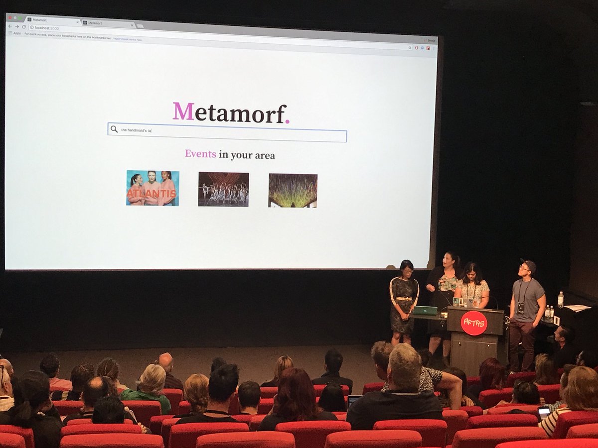 tarantulas's tweet photo. Loved the working demo of metamorf #artscreenhack @artcouncilarts #metamorf https://t.co/PfuiRIafNn