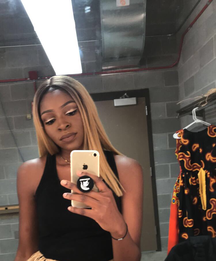 chinyerejigo's tweet image. “Blondes have more fun” Aunty Jackie inspired 😌❤️ @jackieaina #firstwig