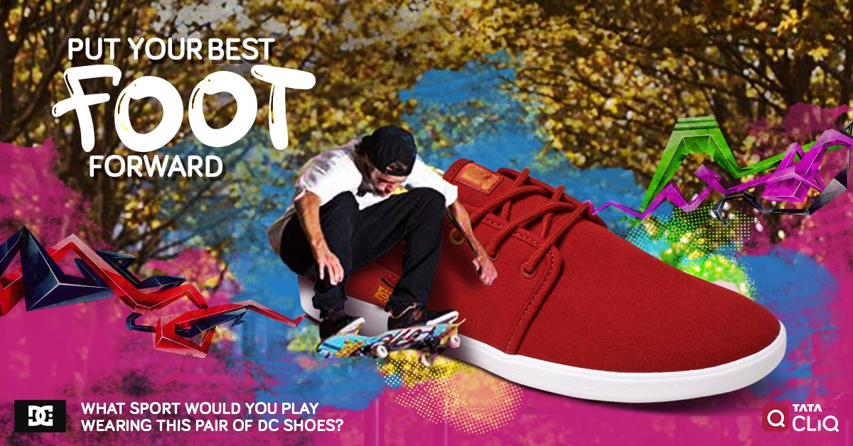 Share with us what sport you’d like to play wearing these <a href="/DCShoesIndia/">DC Shoes India</a> &amp; why using #IWillTakeDCTo for a chance to win! #contest